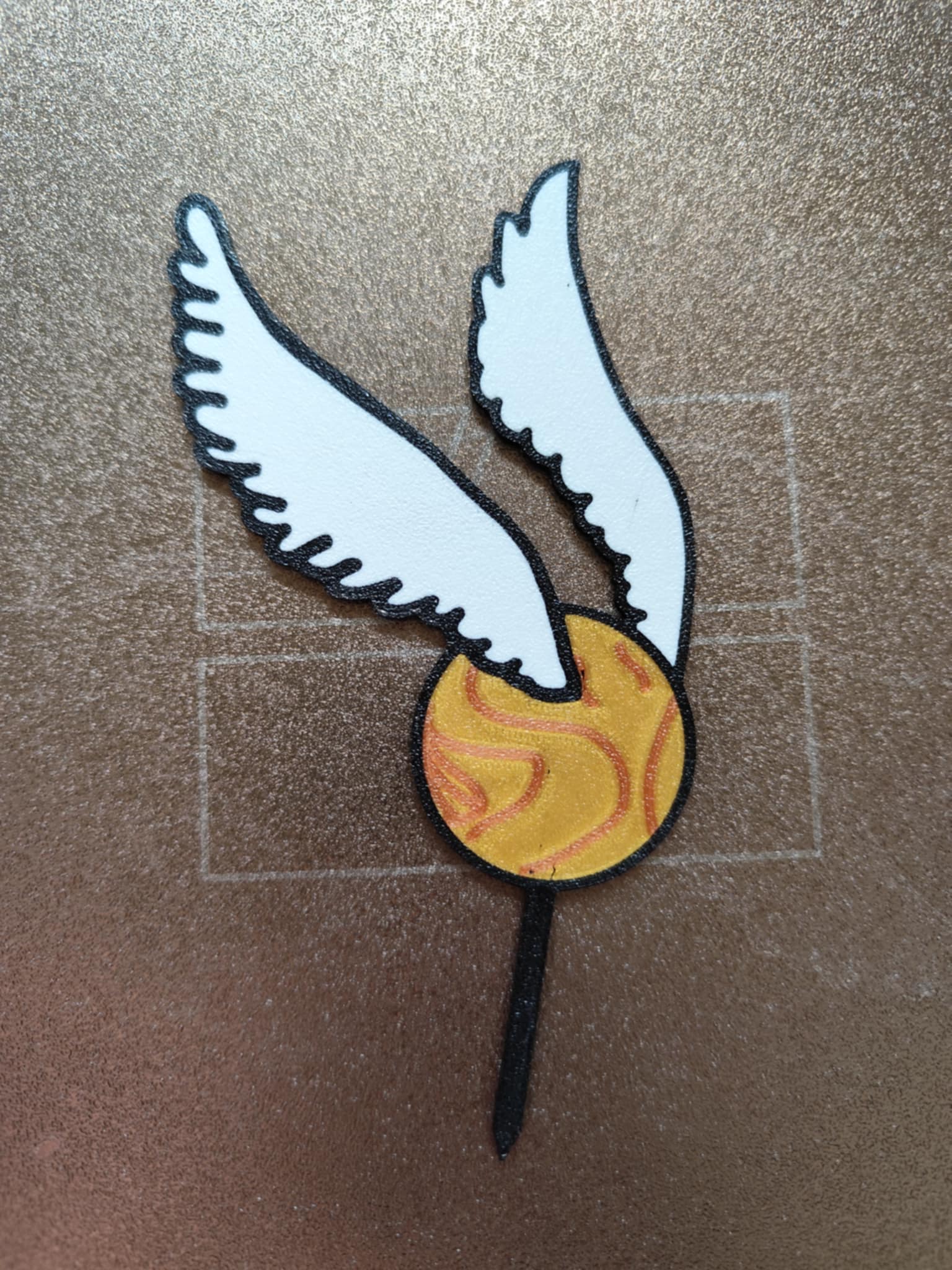 harry potter Golden snitch topper