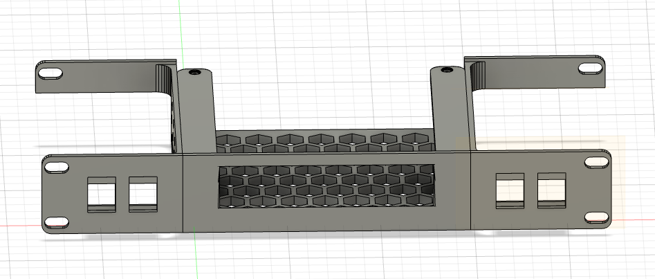 12-Inch Rack Mount for UniFi UXG Max | UniFi UCG-Ultra | UniFi UCG-Max