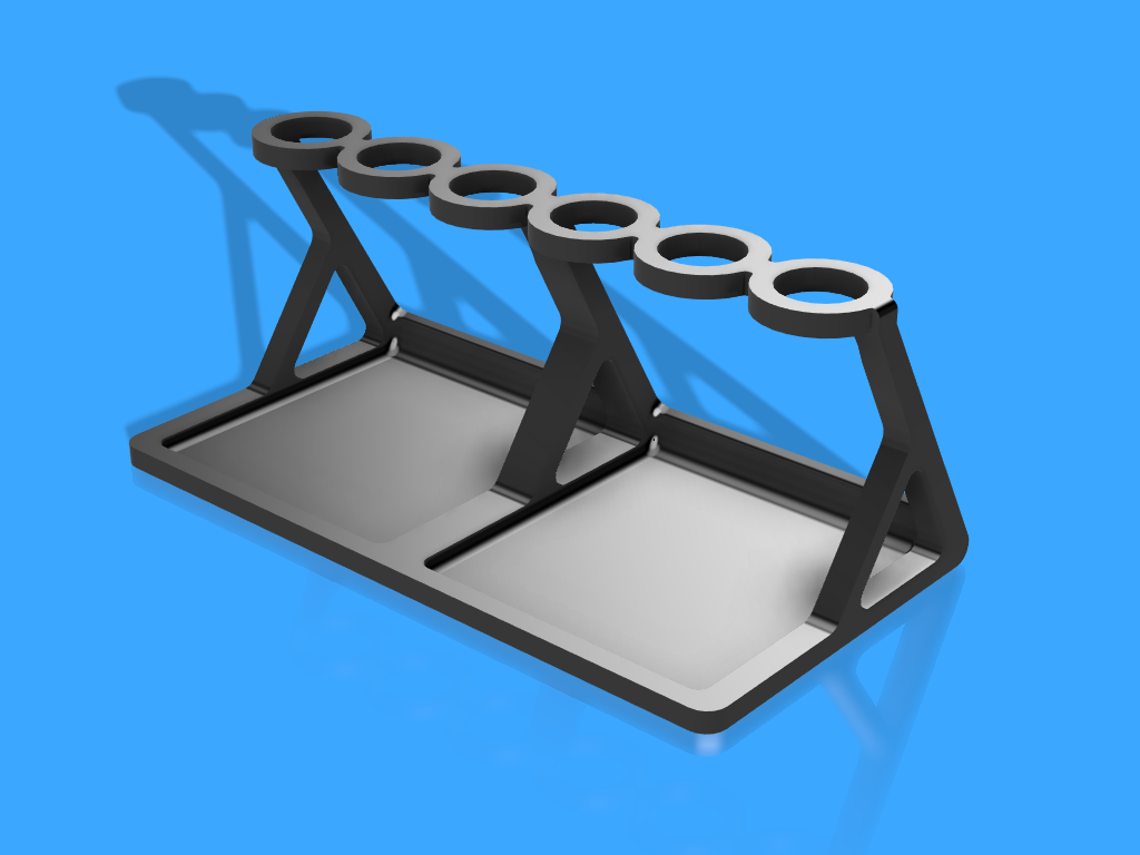 Flux or thermalpaste table organizer