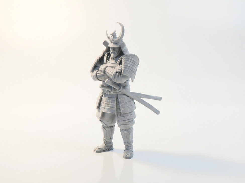 Samurai Warrior Figurine Fantasy 3D Printable