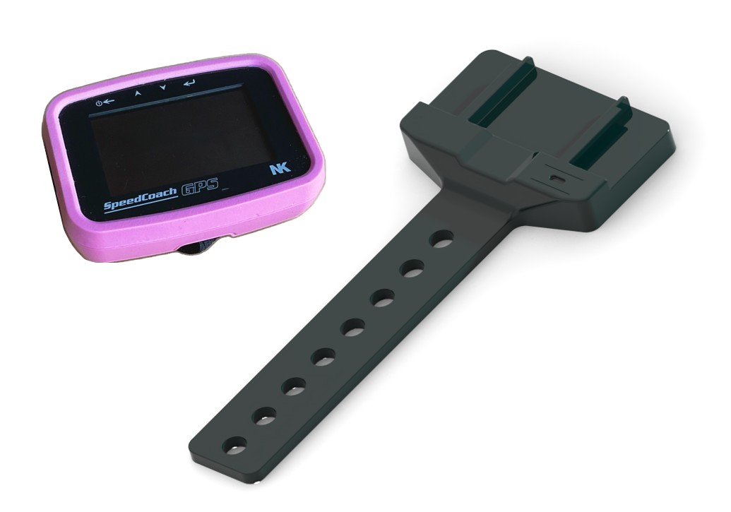 Holder suitable for a SpeedCoach