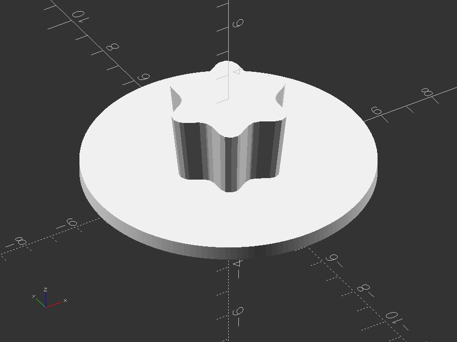 Miniatura 2 do modelo 3D Torx Cap