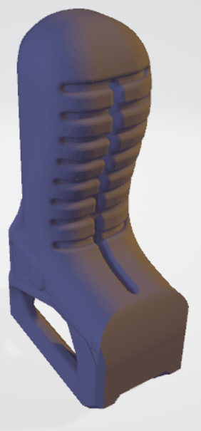 No hardware Picatinny Foregrip/Front Grip "Comfy Lump"