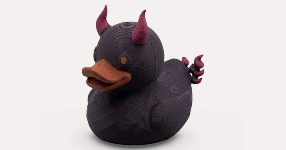 Little Devil Rubber Duck - Halloween Figurine by DuckHeroes | Download ...