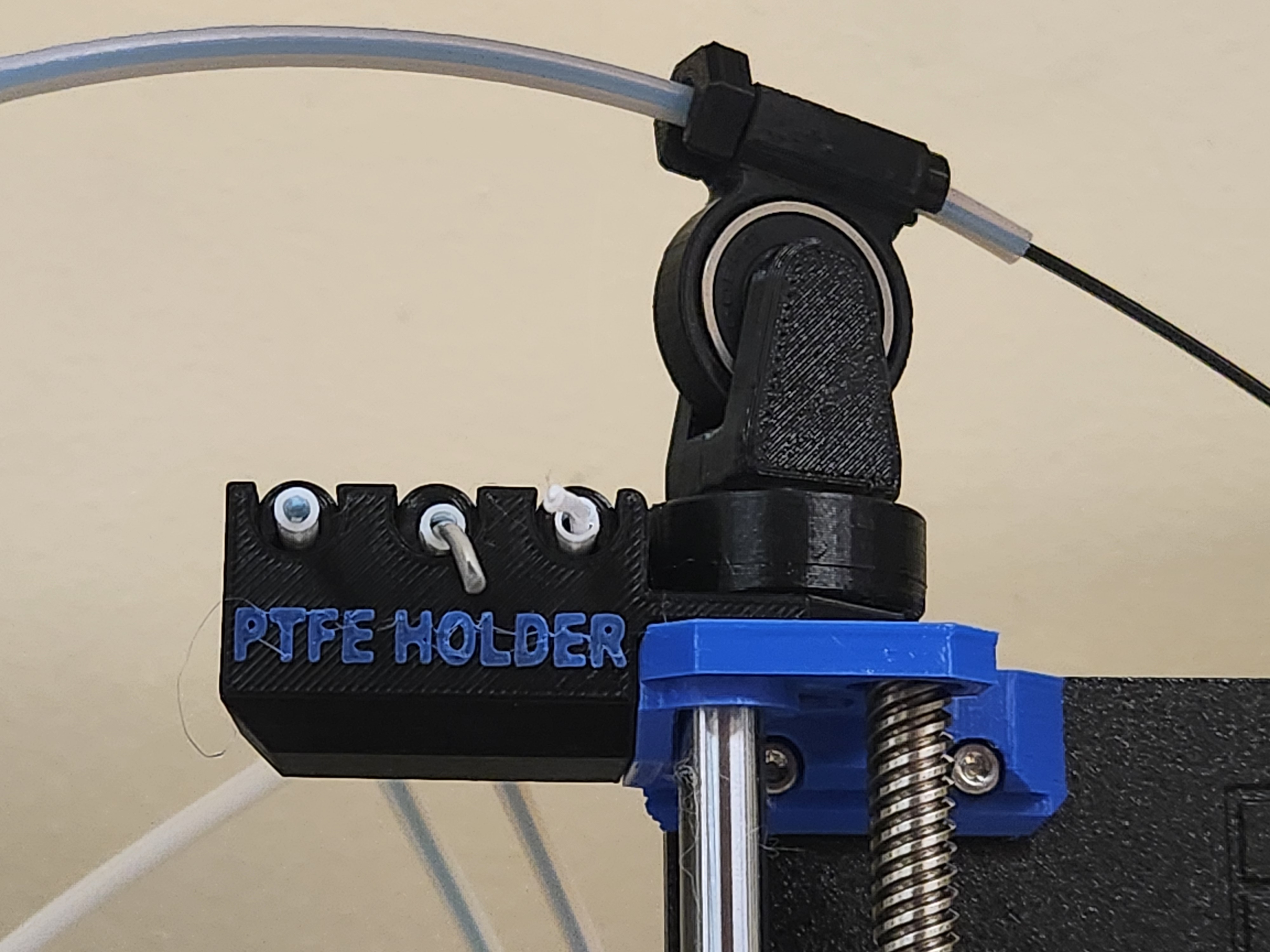 PTFE Holder for Filament Guide by @ByPS128