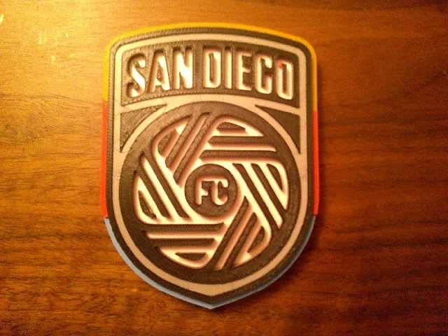 San Diego FC Logo Coaster or Plaque