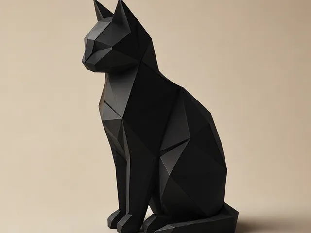 Low poly Cat
