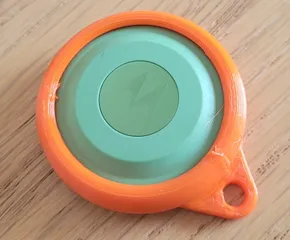 Moto tag keyring holder