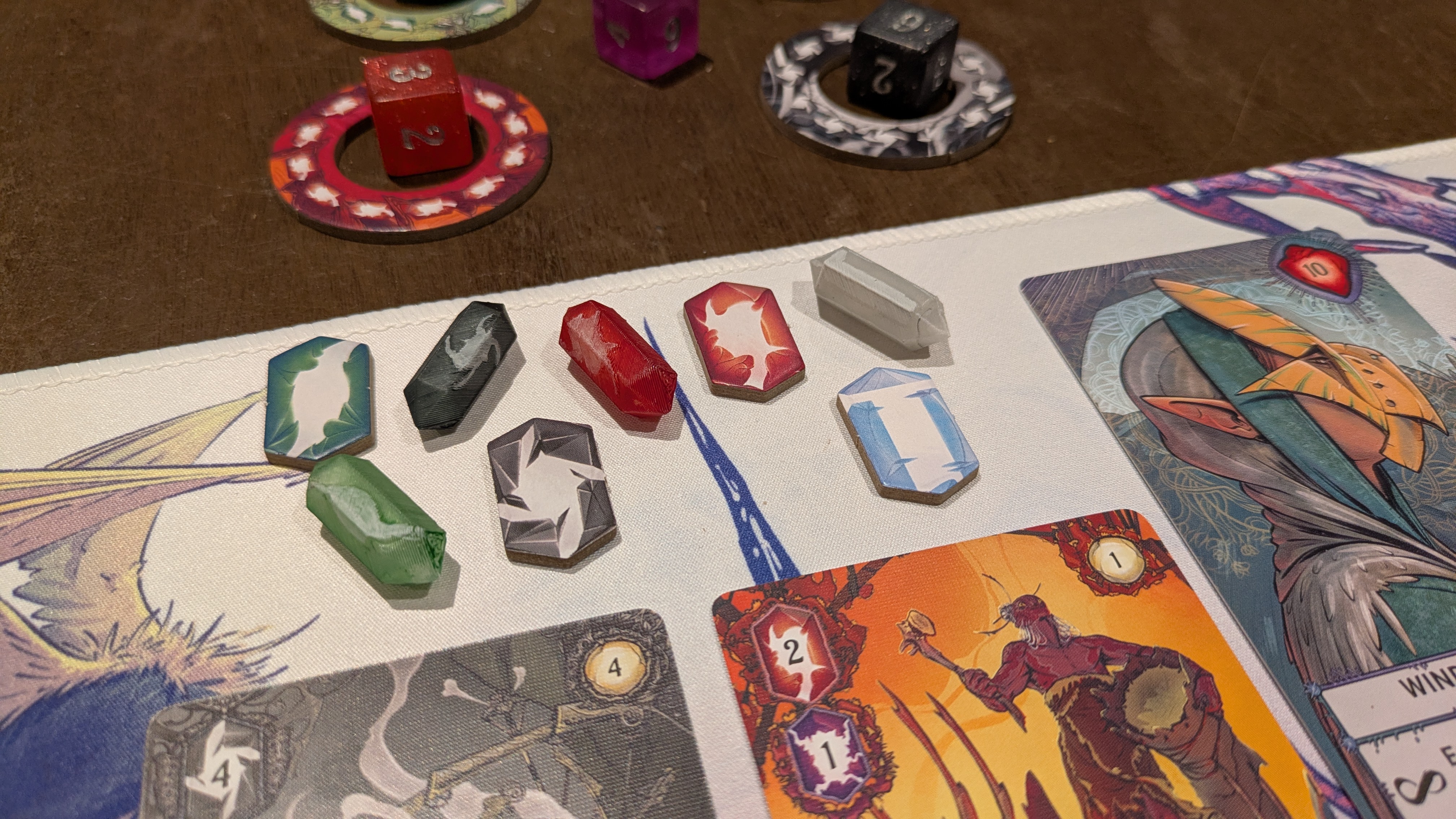 Etherstone 3D Gems All Colors Tokens