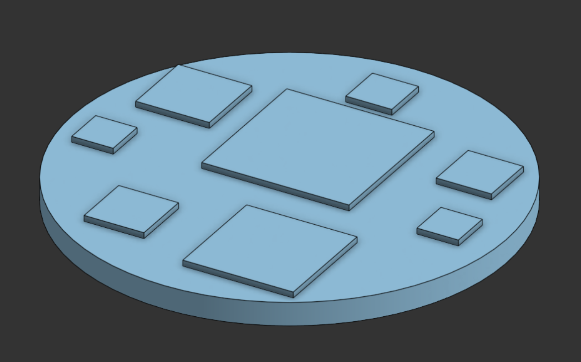 Coaster : poka square coaster