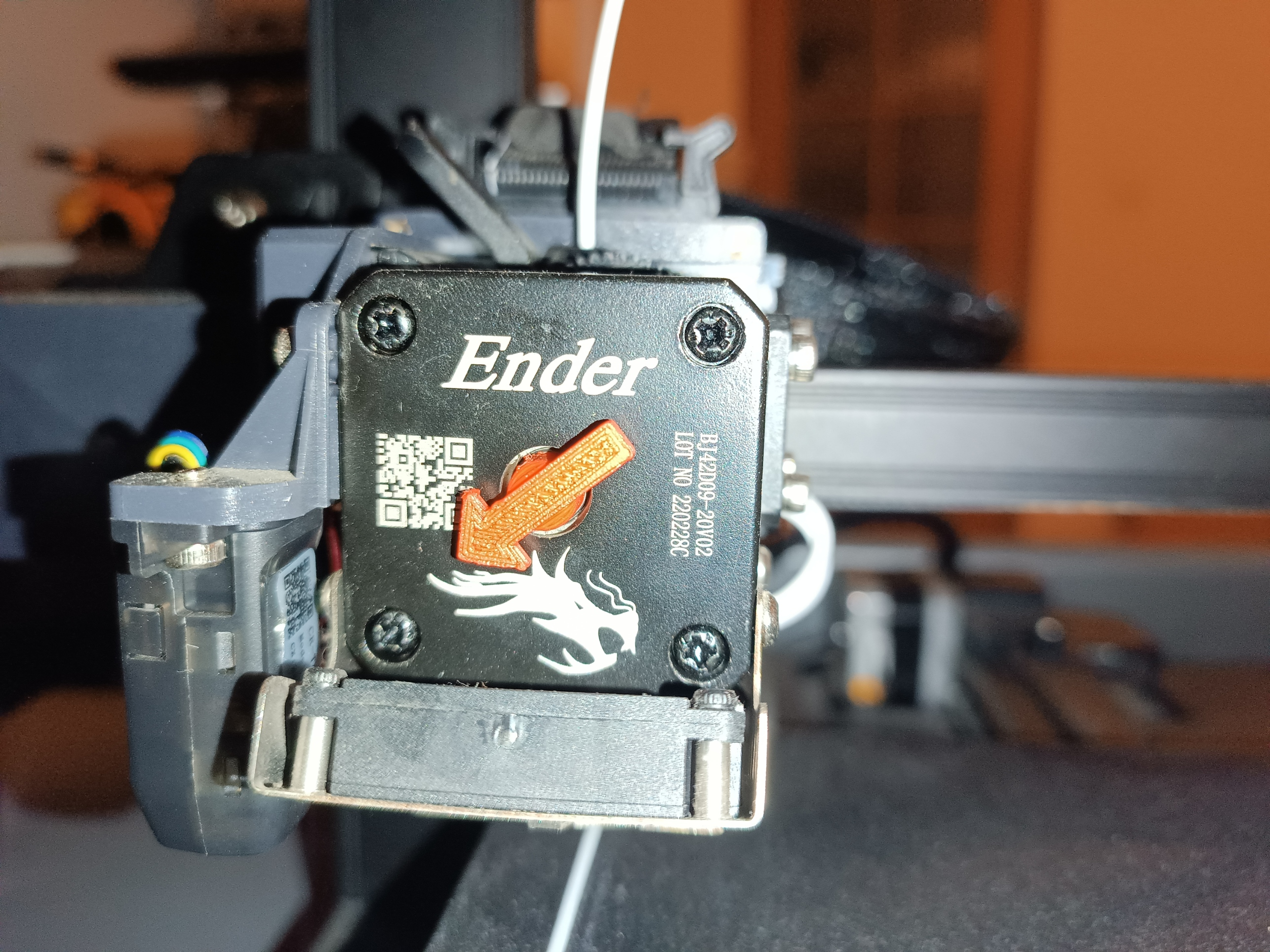 Creality Ender 3 S1 Extruder Arrow
