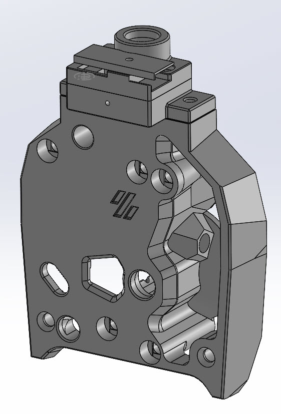 Voron StealthBurner Entrance Filament Sensor Using MK3S ir sensor pcb