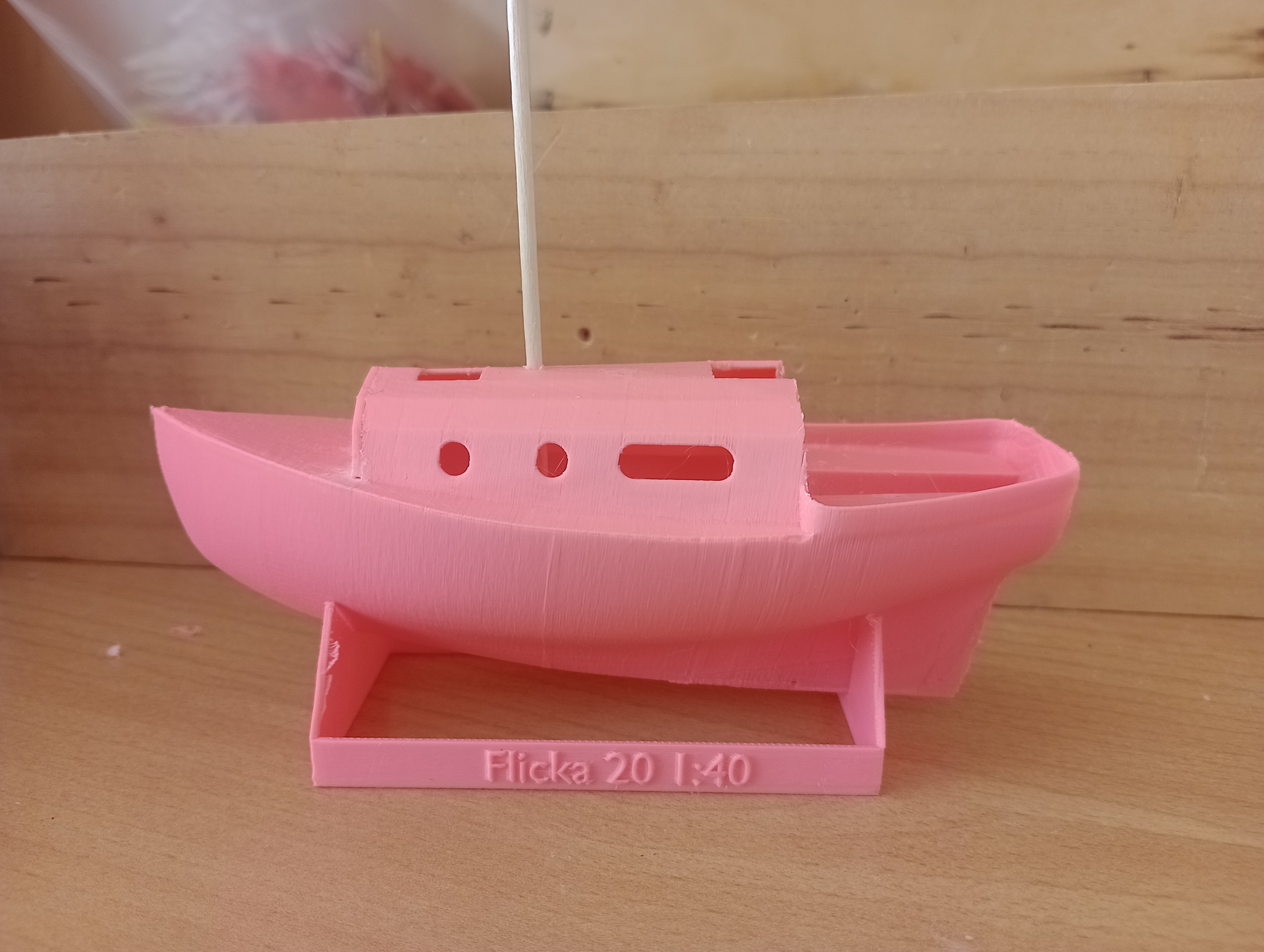 Flicka sail boat