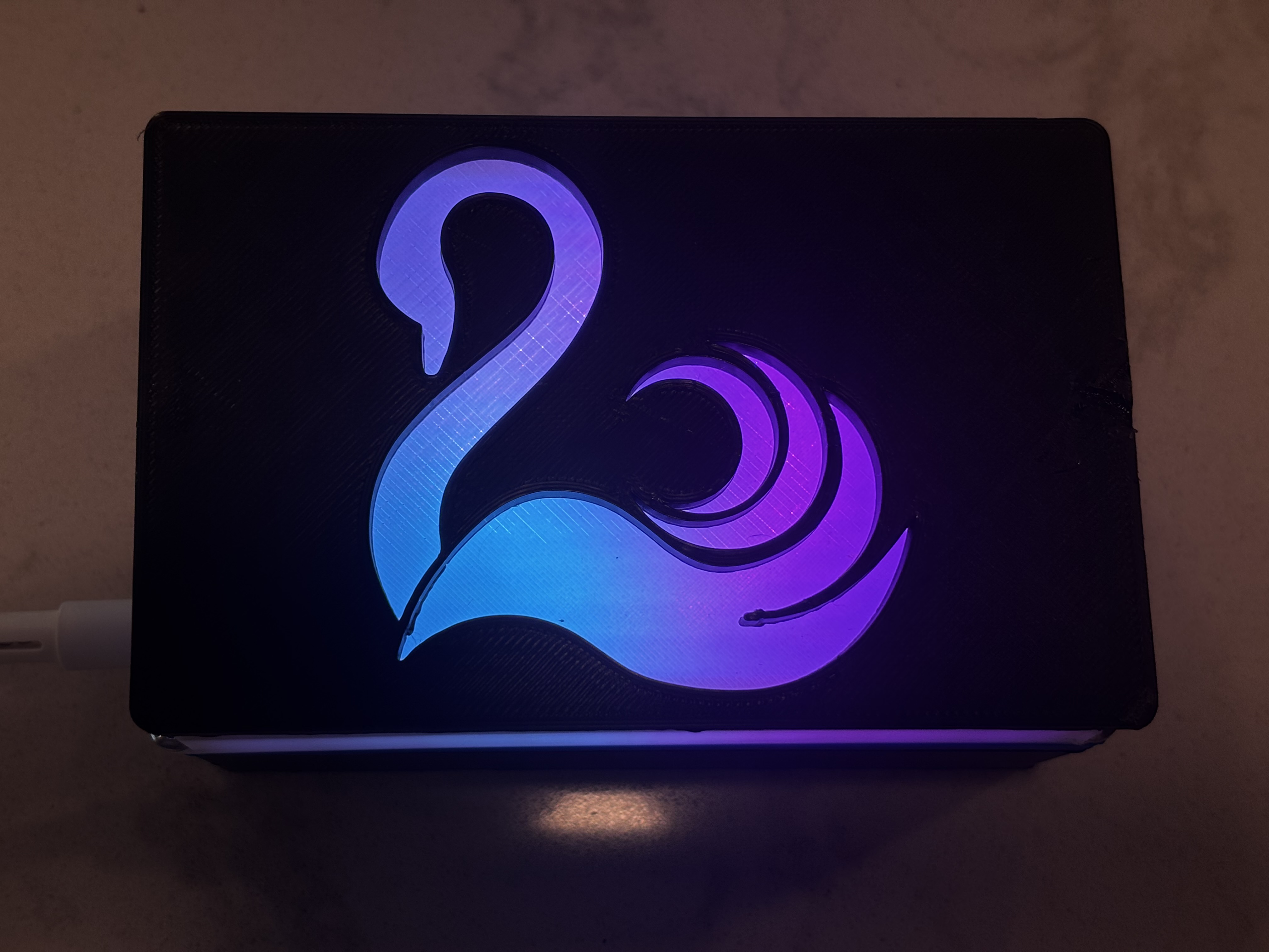 Miniatura 2 do modelo 3D LED Logo Light Box