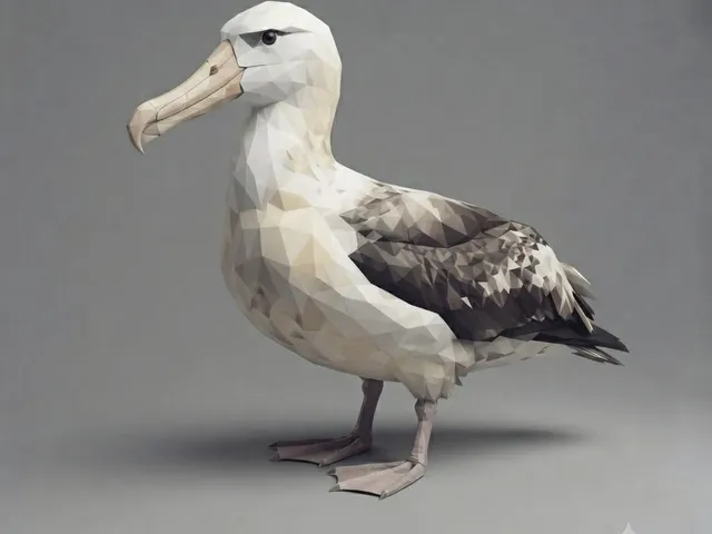 Low Poly Albatross