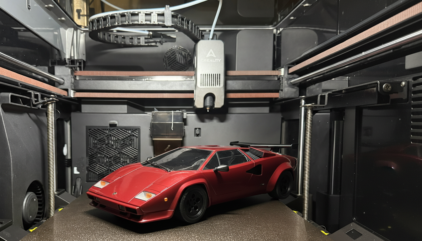 Lamborghini Countach 5000 QV - Iconic Poster Car Replica