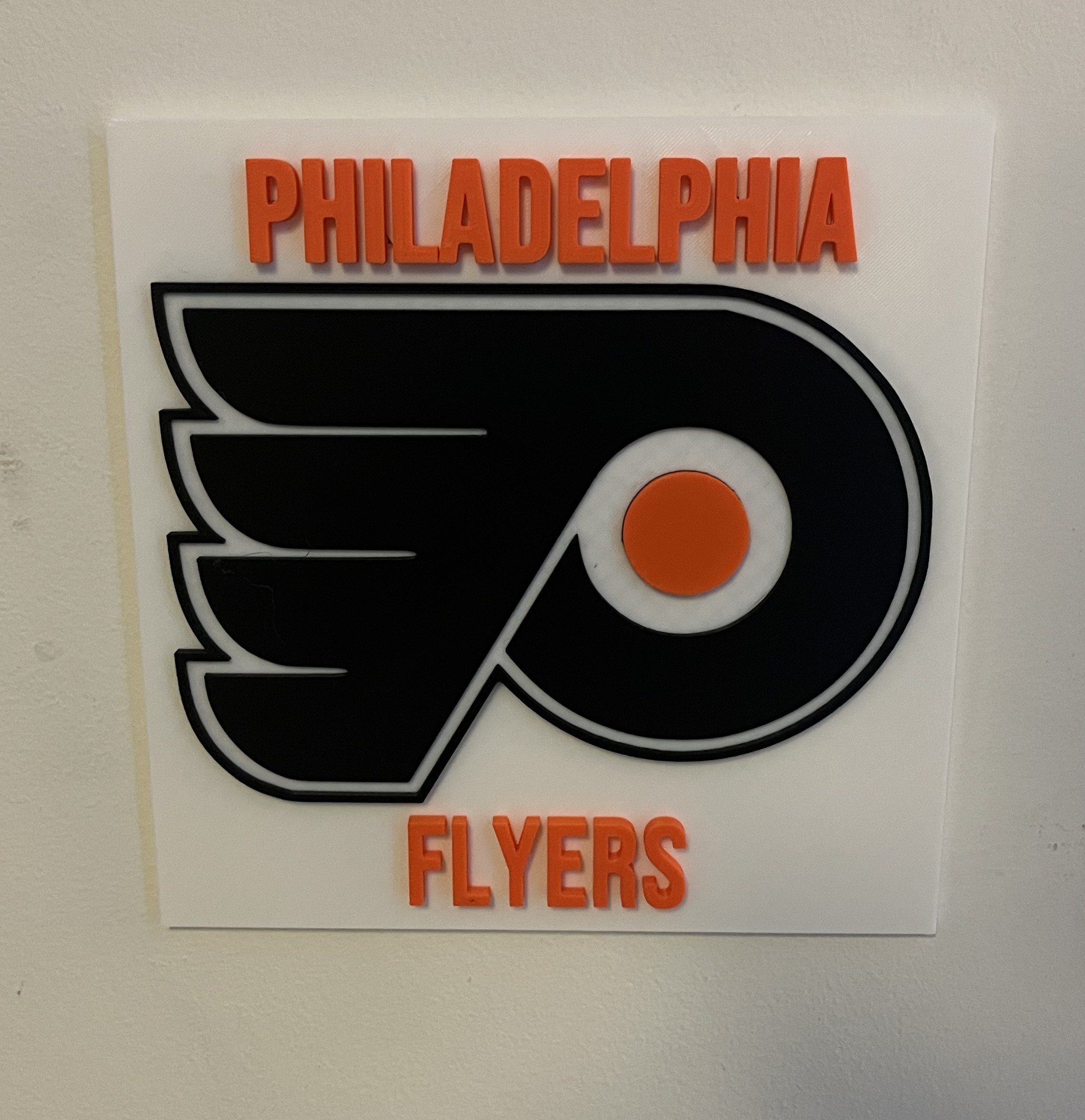 Philadelphia Flyers Wall Art 3D model