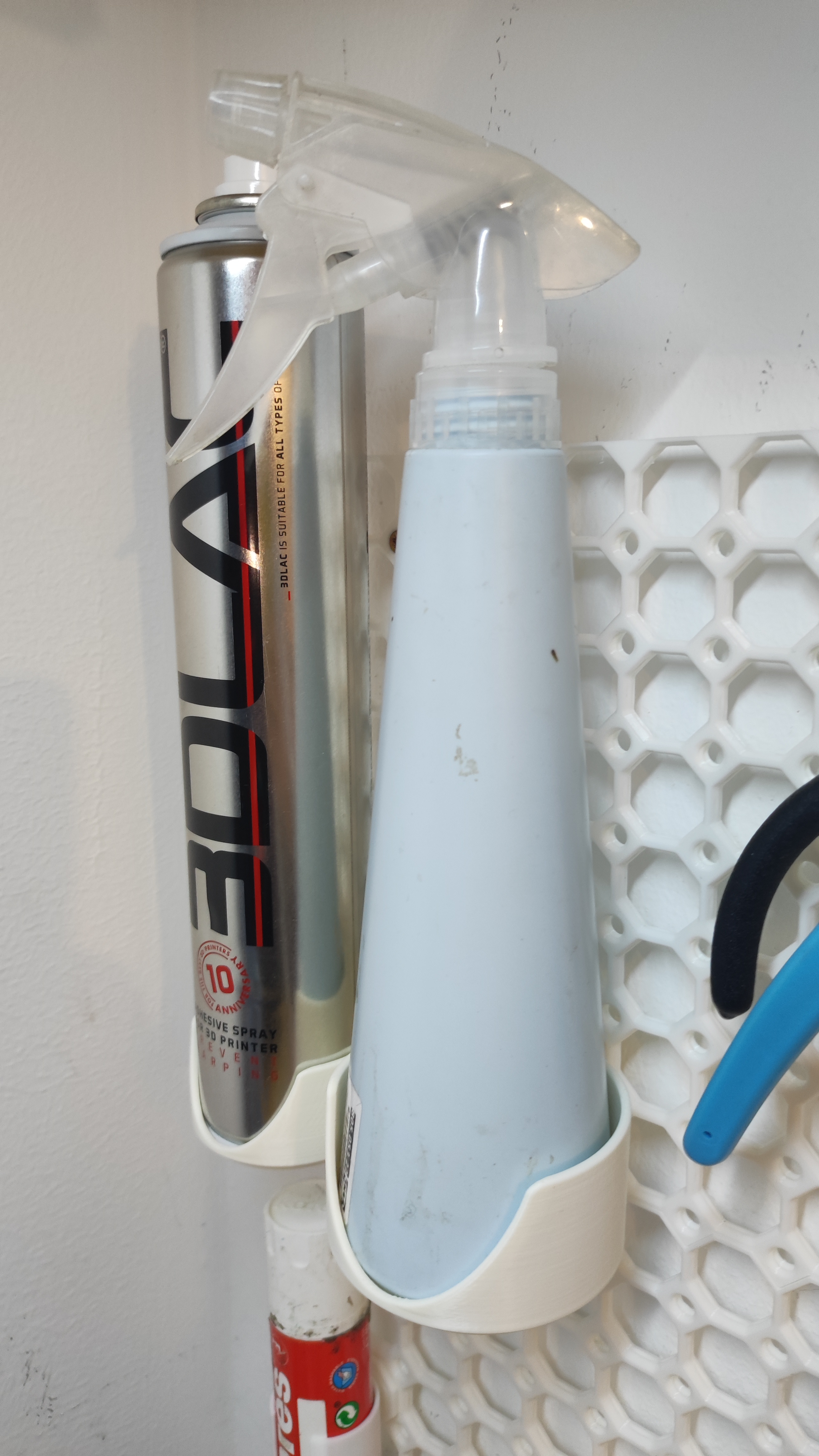 3Dlac and spraybottle holder for Multiboard
