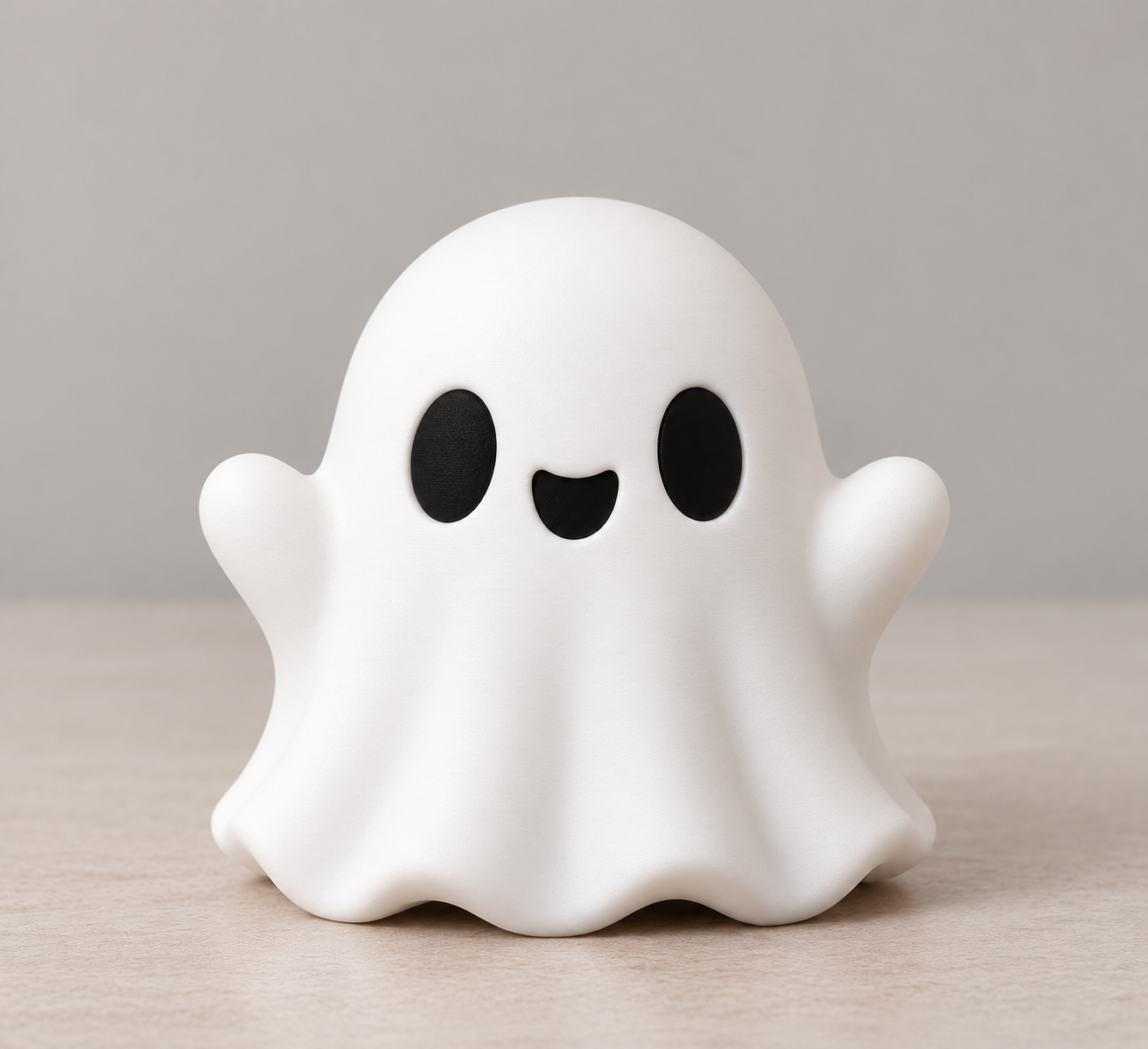 Cute Chibi Ghost | Easy 3D Printable Decoration