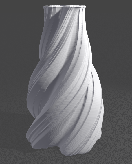 Twisted vase