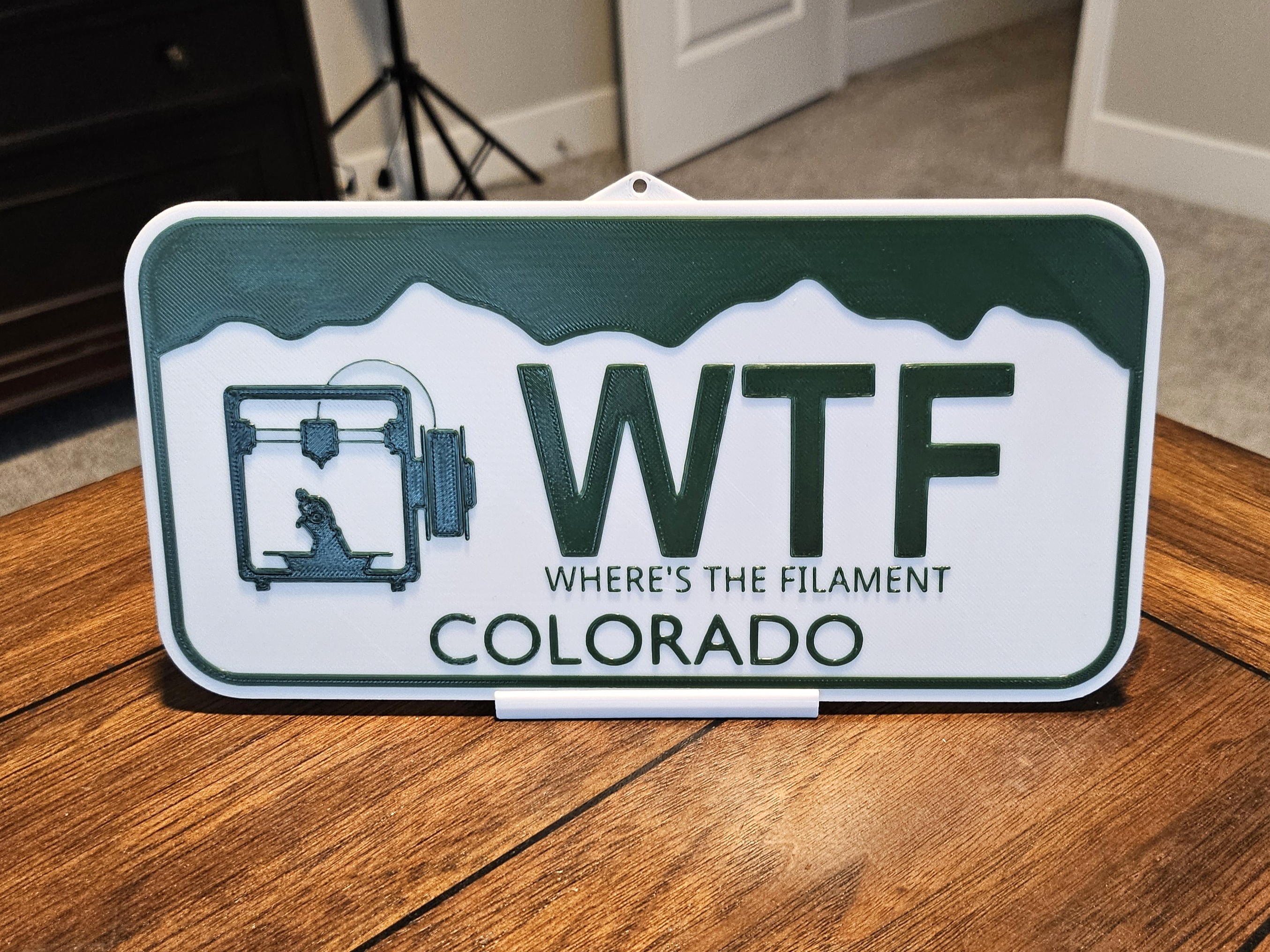 "WTF - Where's the Filament"