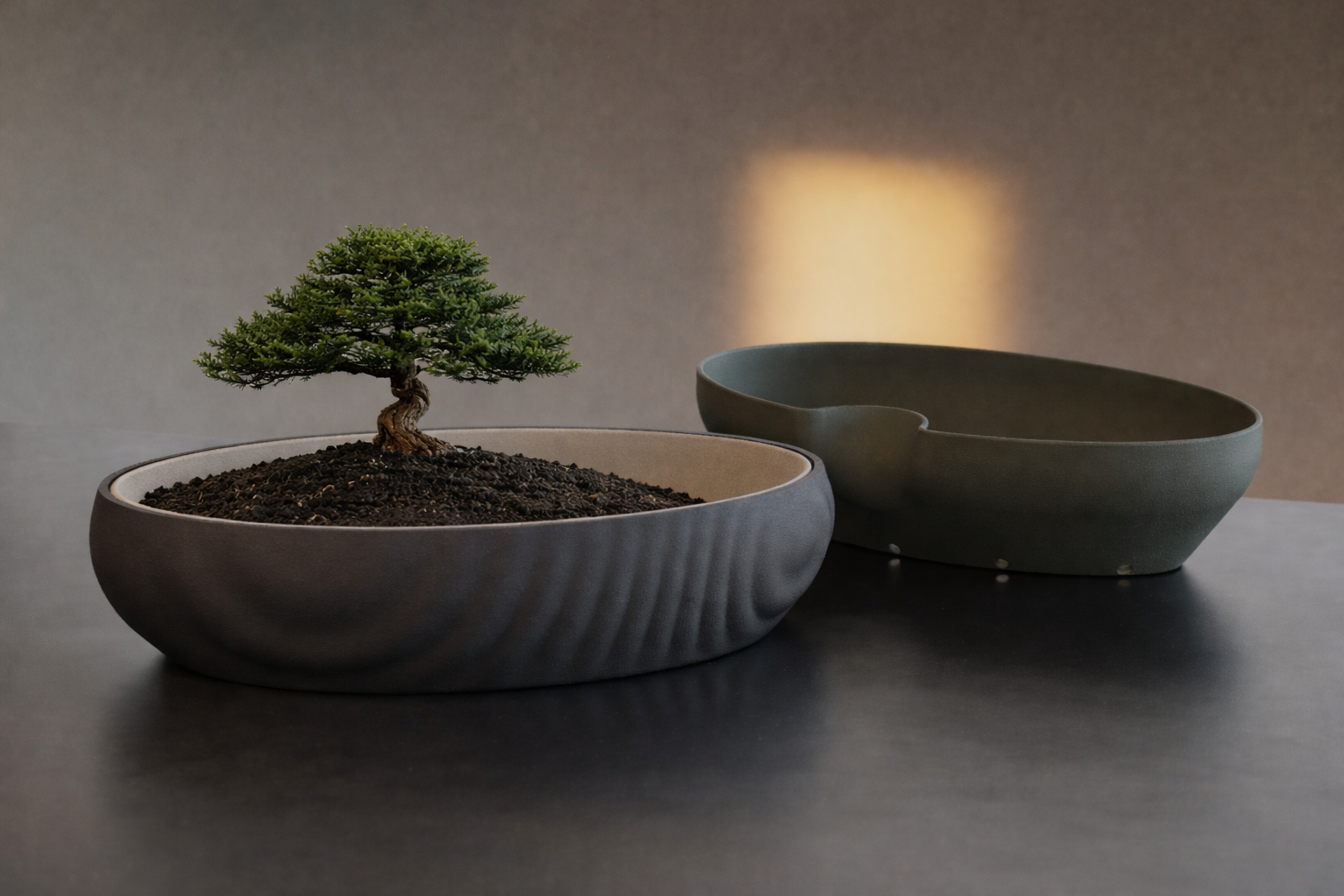 Stillwater Bonsai Pot – Self-Watering Insert