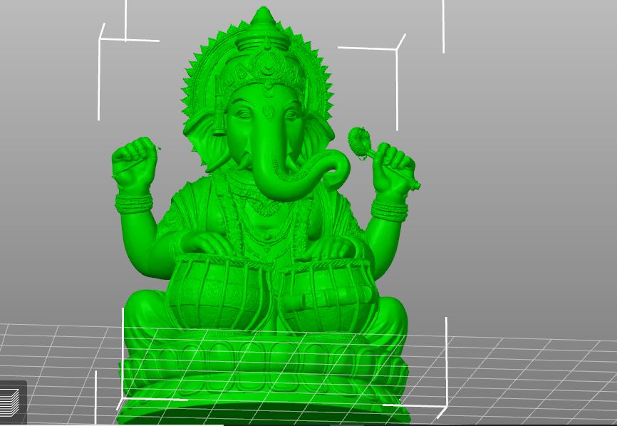 lord Ganesh Playing tabla