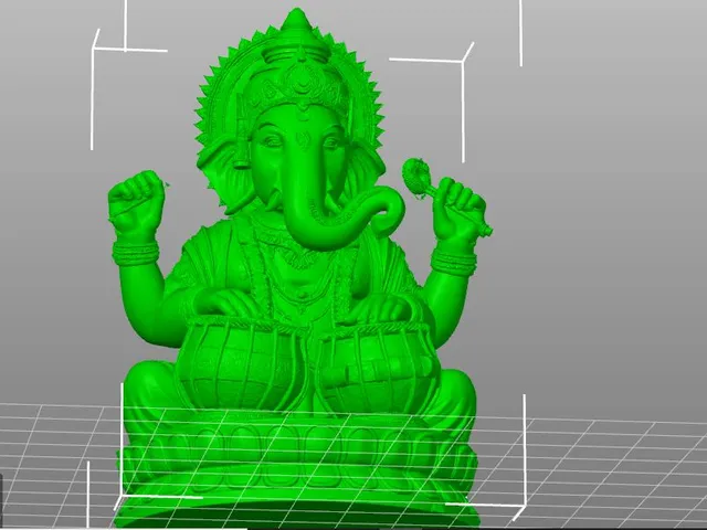 lord Ganesh Playing tabla