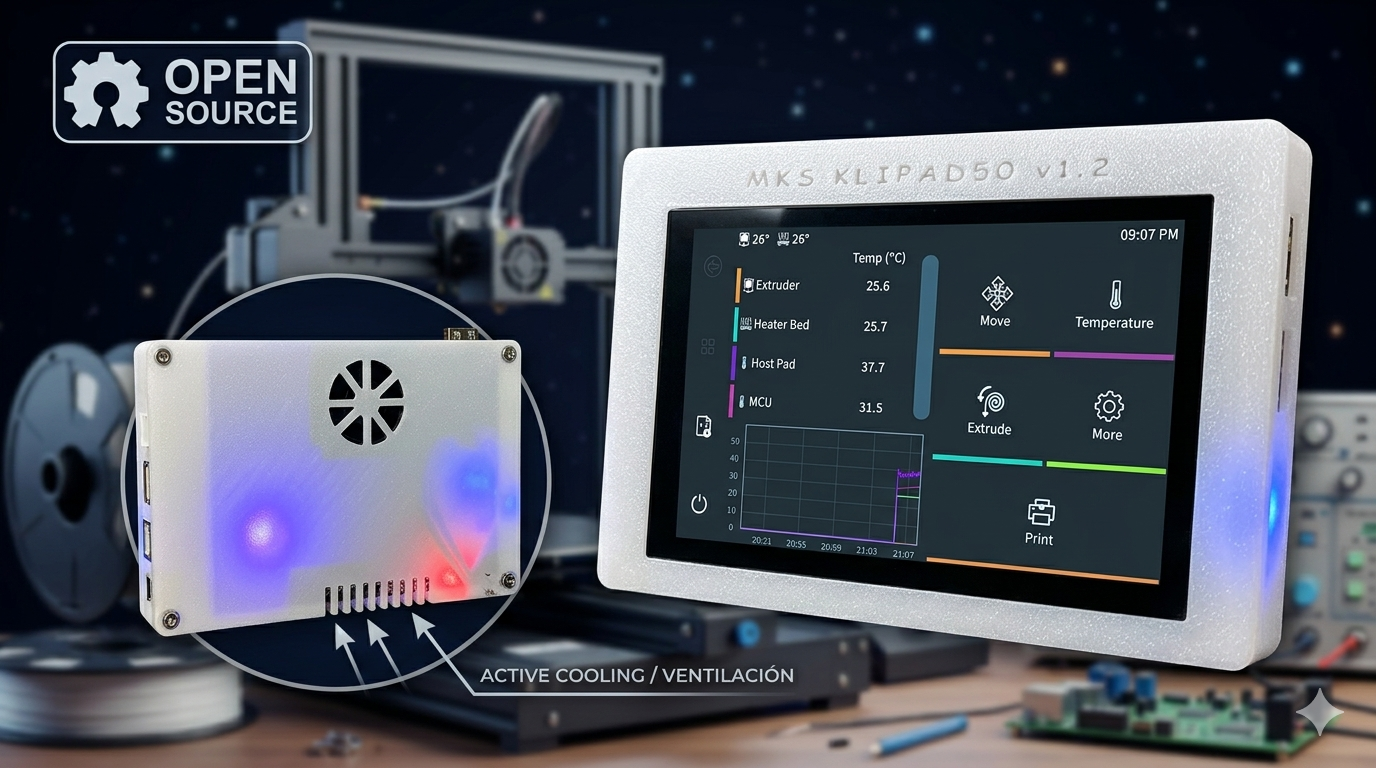 MKS Klipad50 v1.2 Compact Enclosure