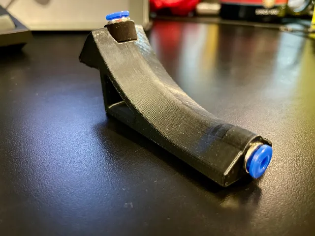 INBXX PTFE Mount with Pneumatic Connectors with ECAS-04 or PC4-M10 on both ends