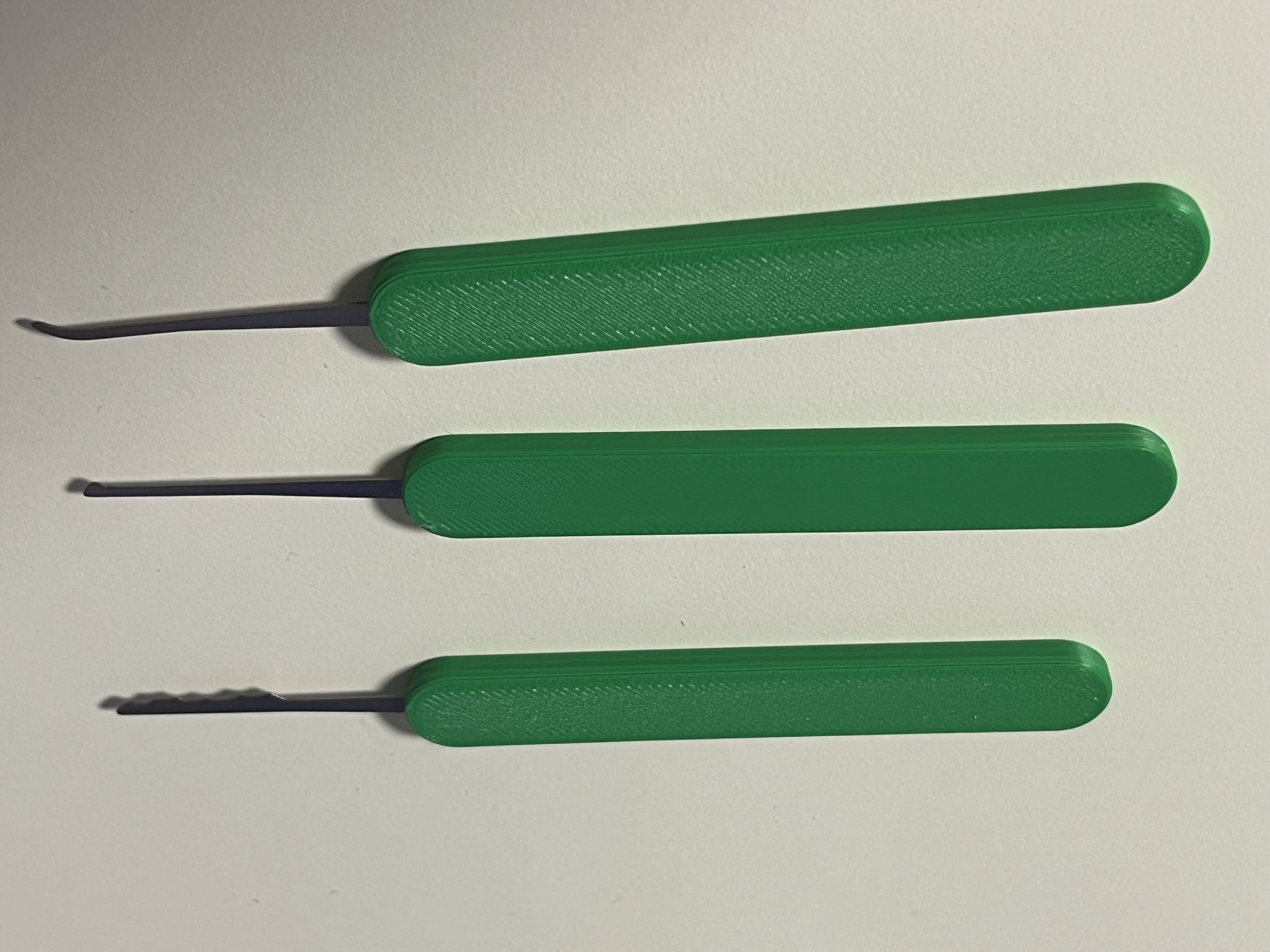 Miniatura 2 do modelo 3D Lock Pick Handle