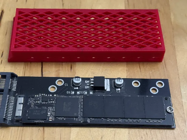Protective Cage for MacBook Air 2015 SSD to SATA Adapters