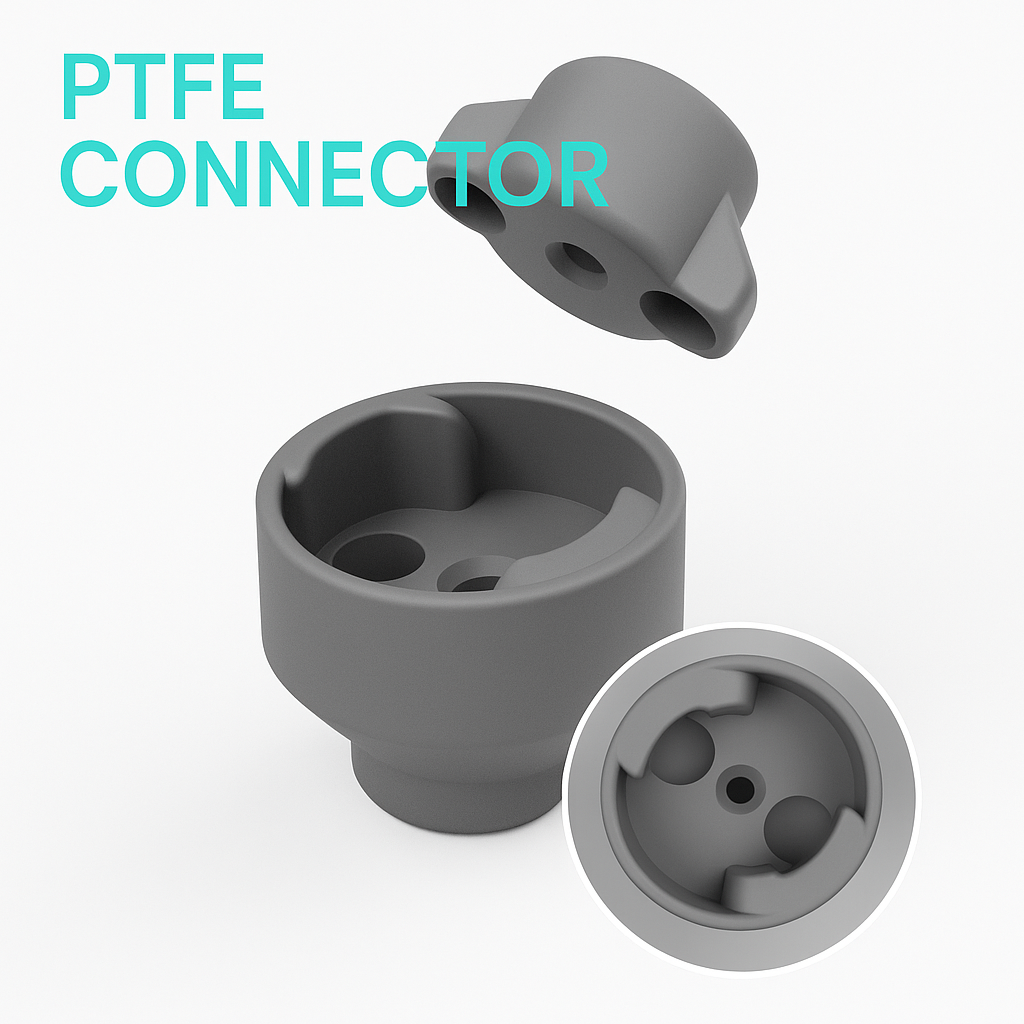 PTFE connector