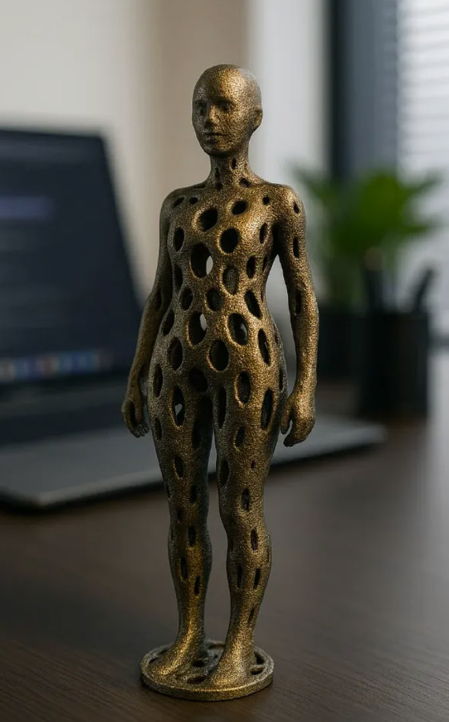Openwork Human Figure
