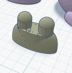 Pig toothpaste cap with nostril plug