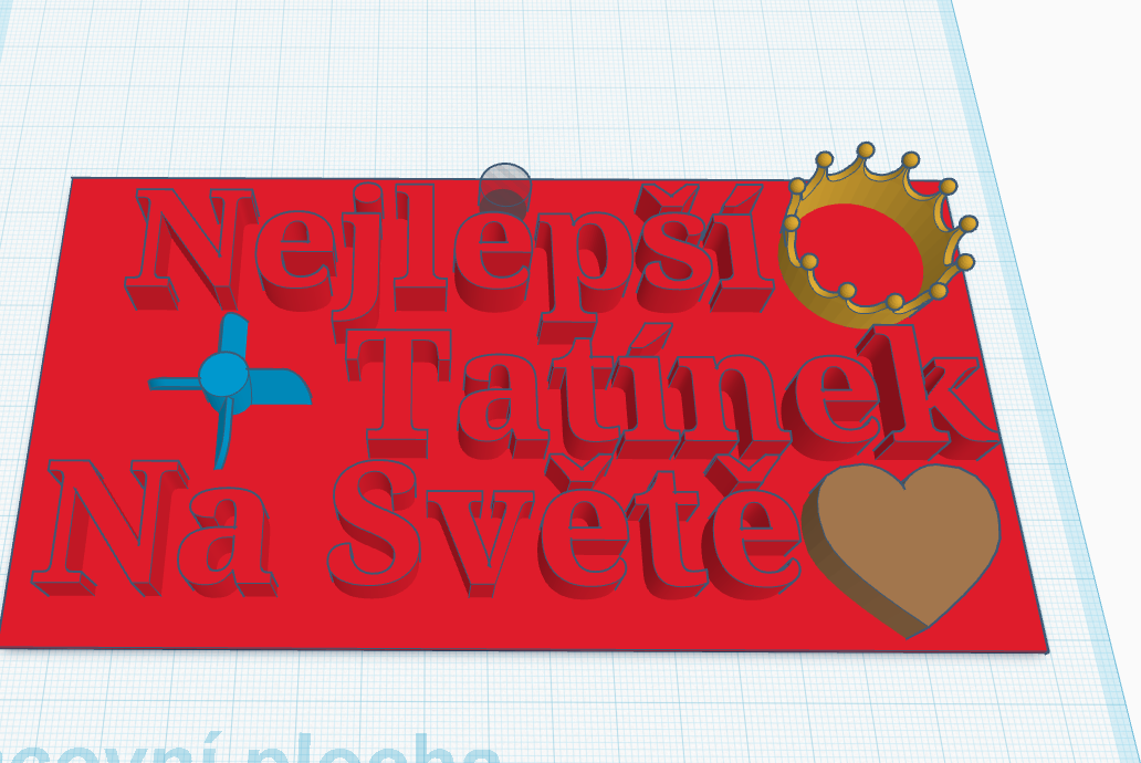 Nejlepší tatínek na světe wallart