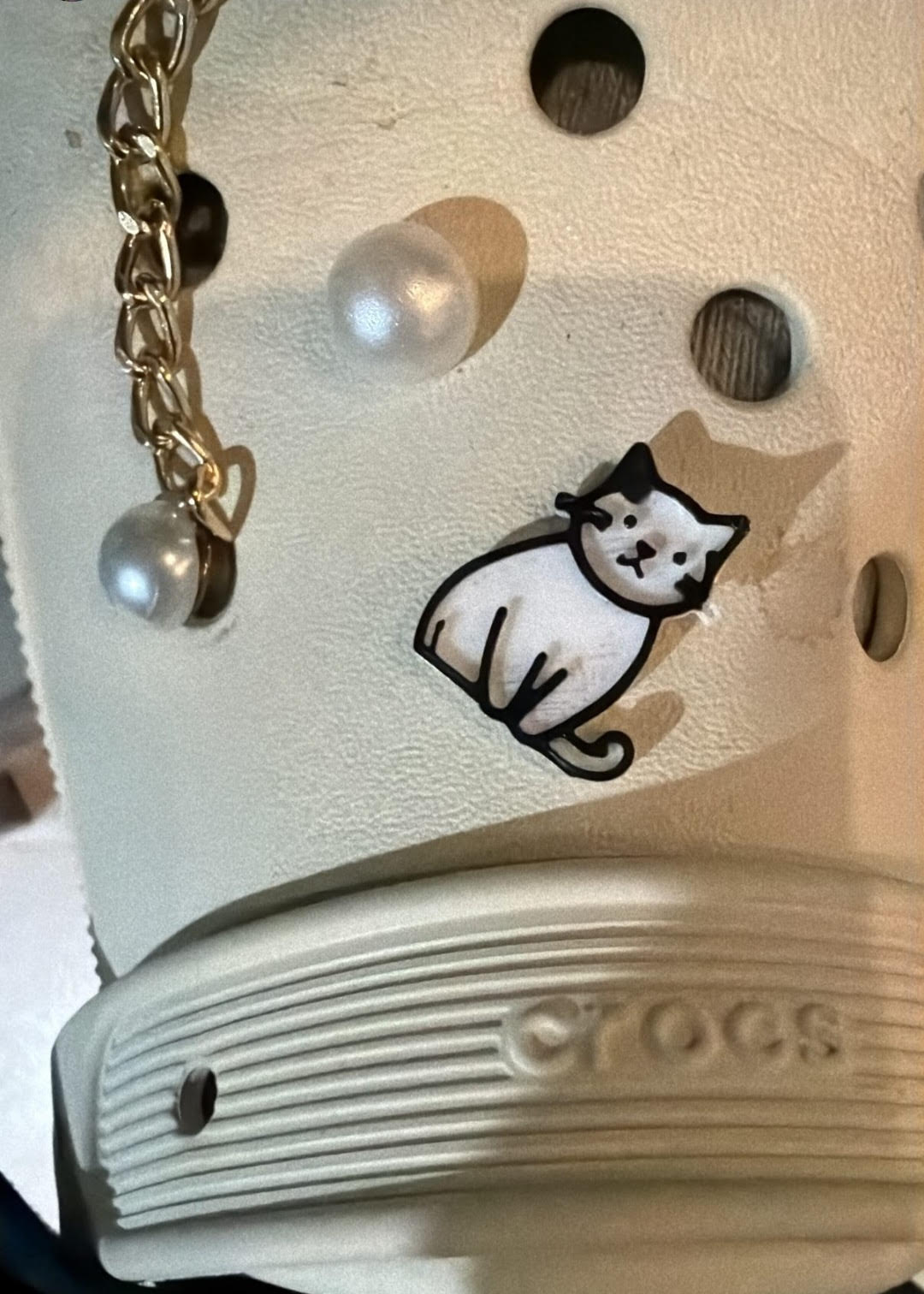 Cat charm for Crocs