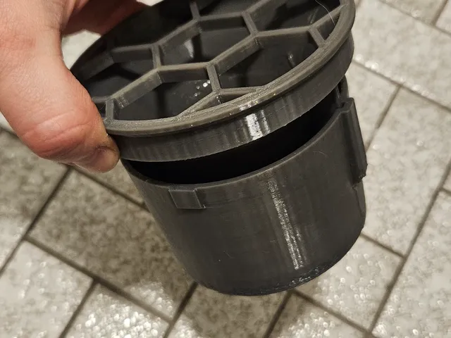 Shower drain siphon / water lock / vandlås