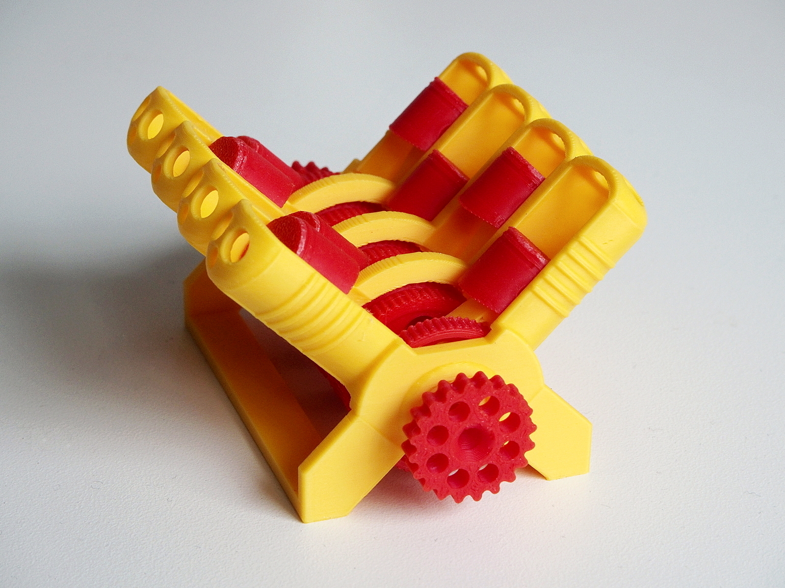Miniatura 3 do modelo 3D V8 Engine Fidget 2.0