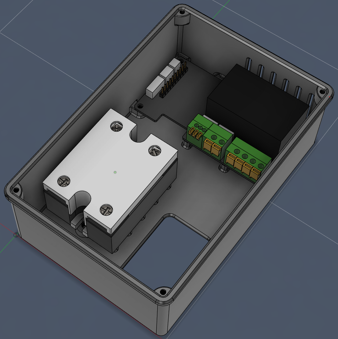 Gaggimate Pro PCB & SSR Electronics Enclosure — miniatura 3