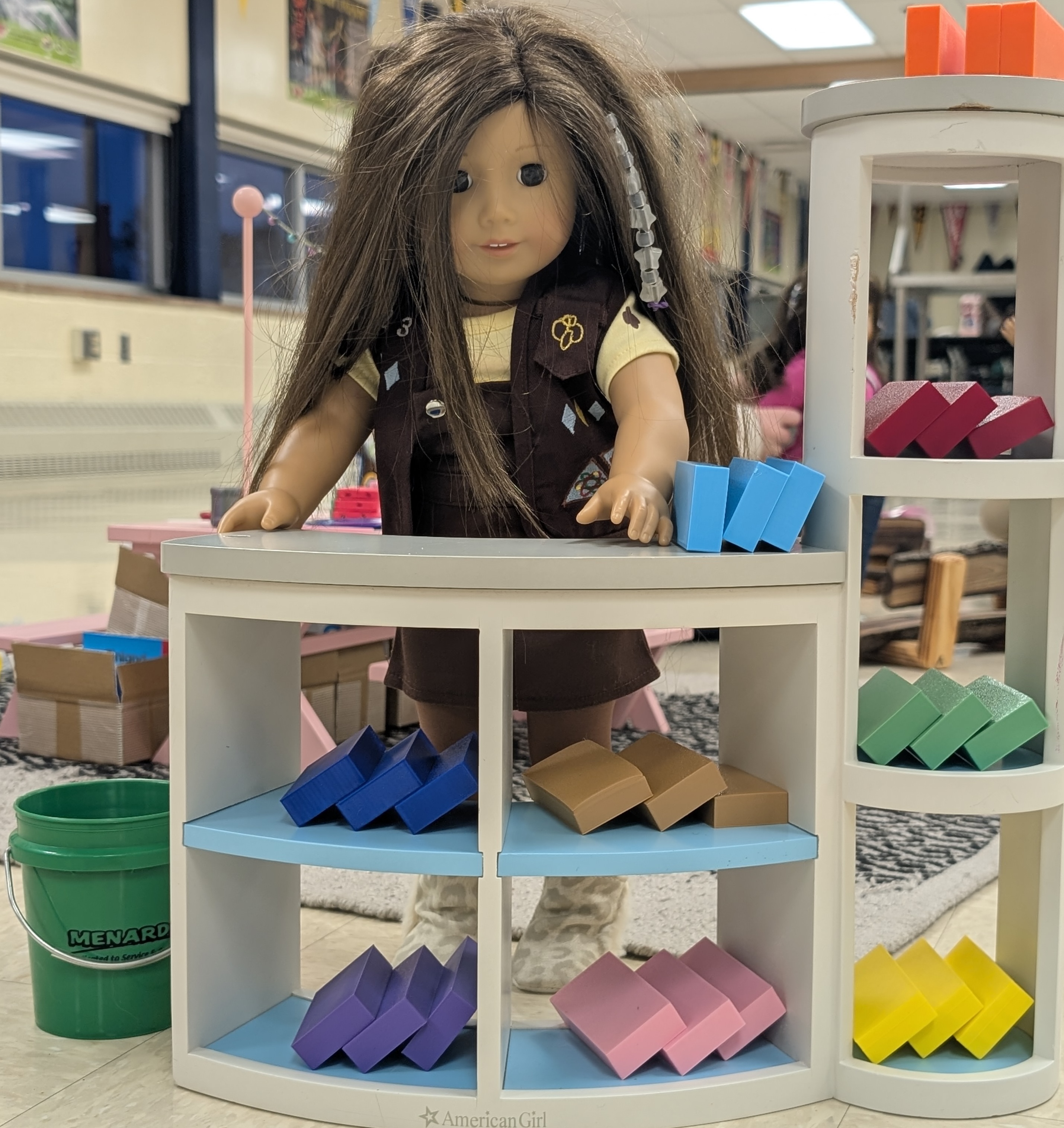 American Girl Doll Girl Scouts Cookie Boxes