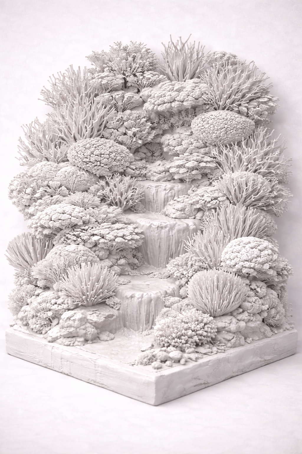 Coral Reef 3D Sculpture 3D model
