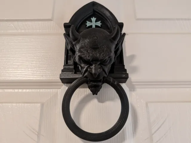 Door Knocker – Ring Prints Inside, No Assembly