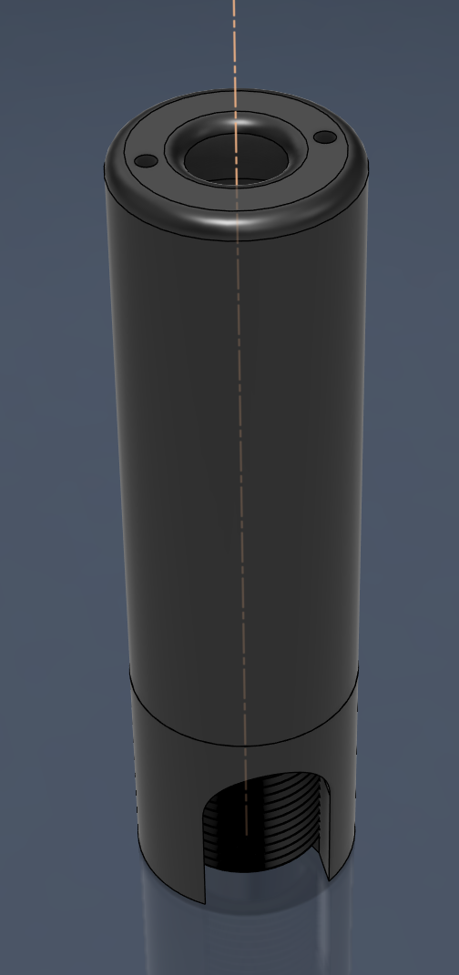Airsoft Mock Halo Suppressor