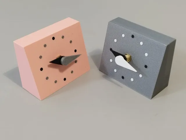 Retro-Style desk clock