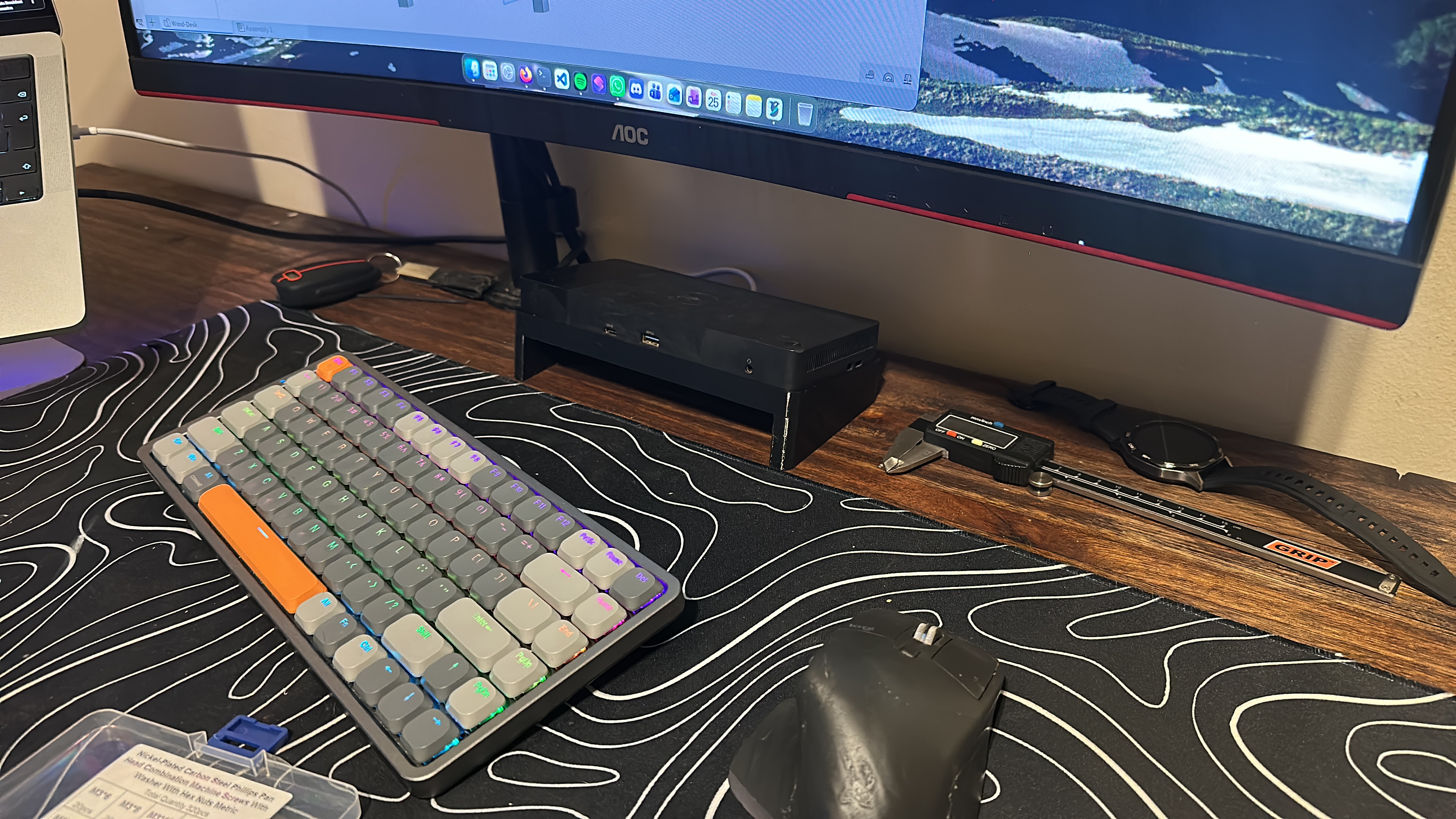 Dell WD19 Angled Stand