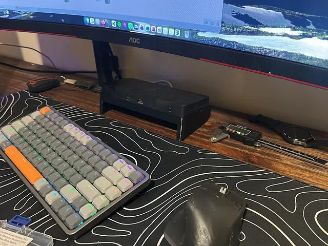 Dell WD19 Angled Stand