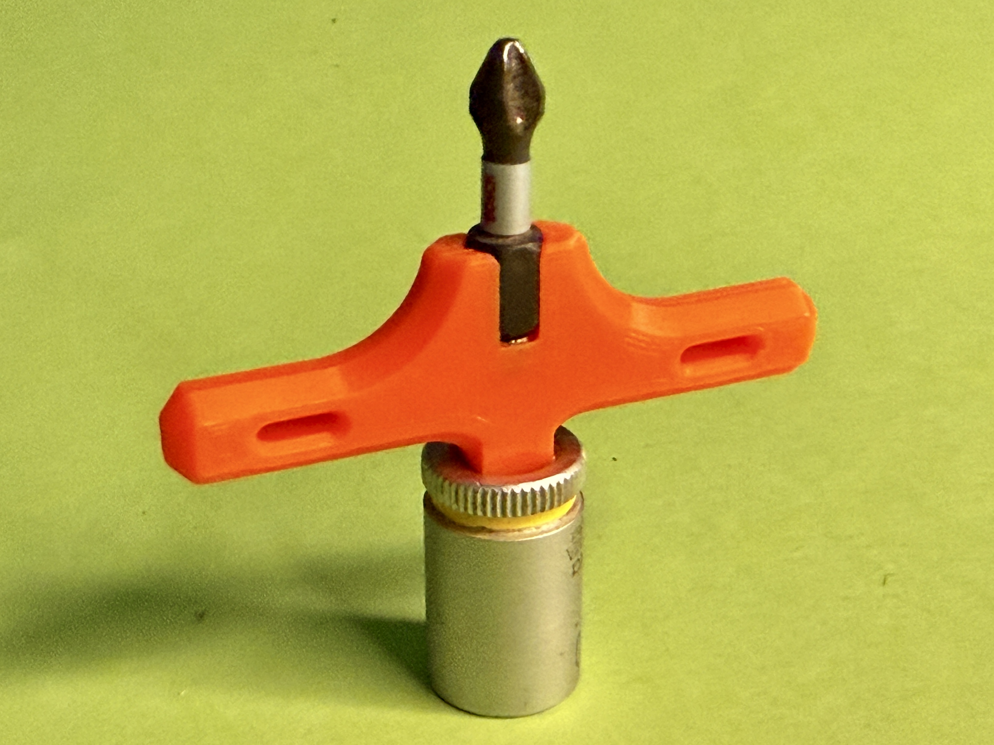 Magnetic micro Bit Hand Holder for 1/4' Bits Nuts — miniatura 3