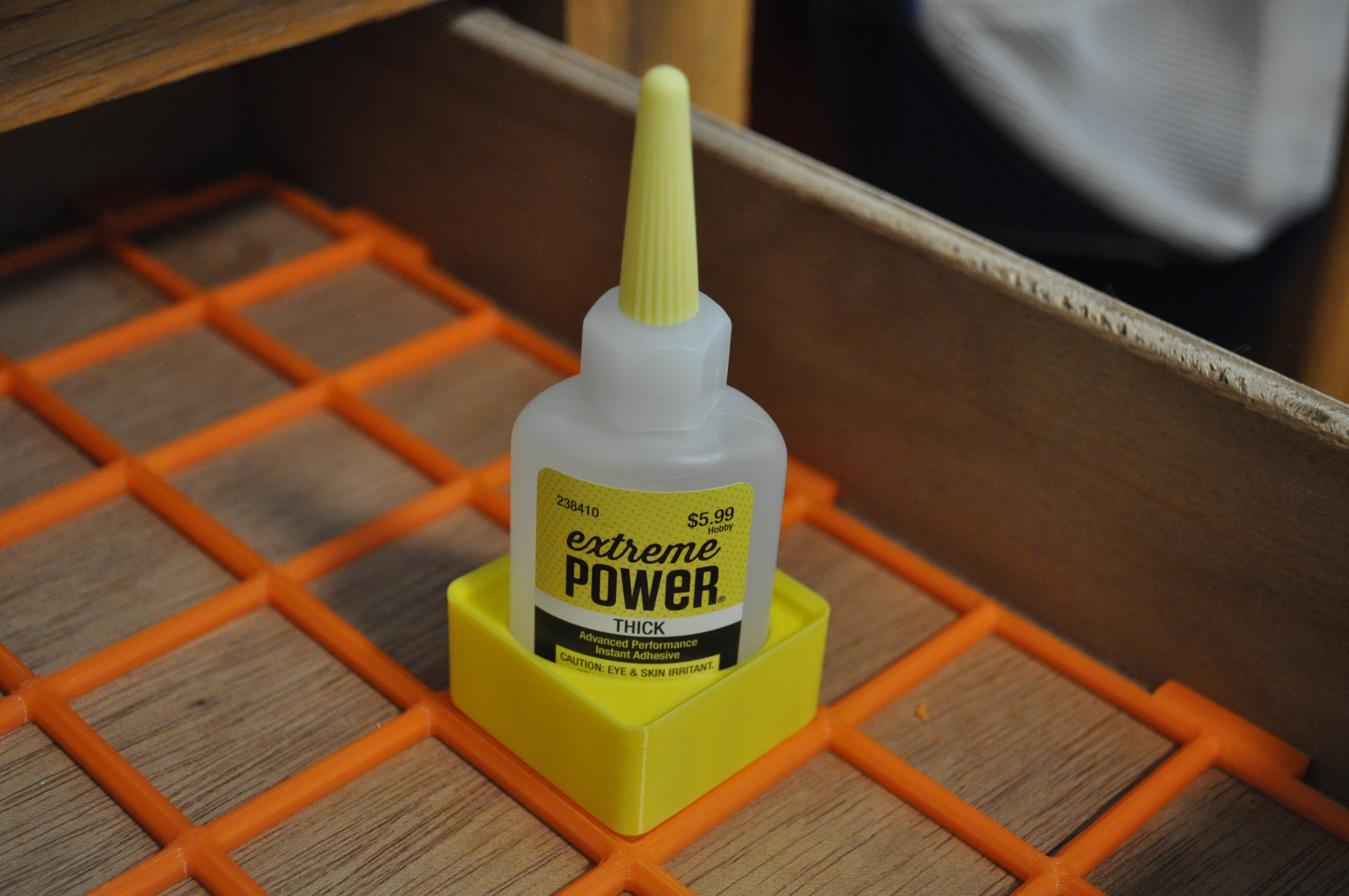 Gridfinity Extreme Power Super Glue Holder