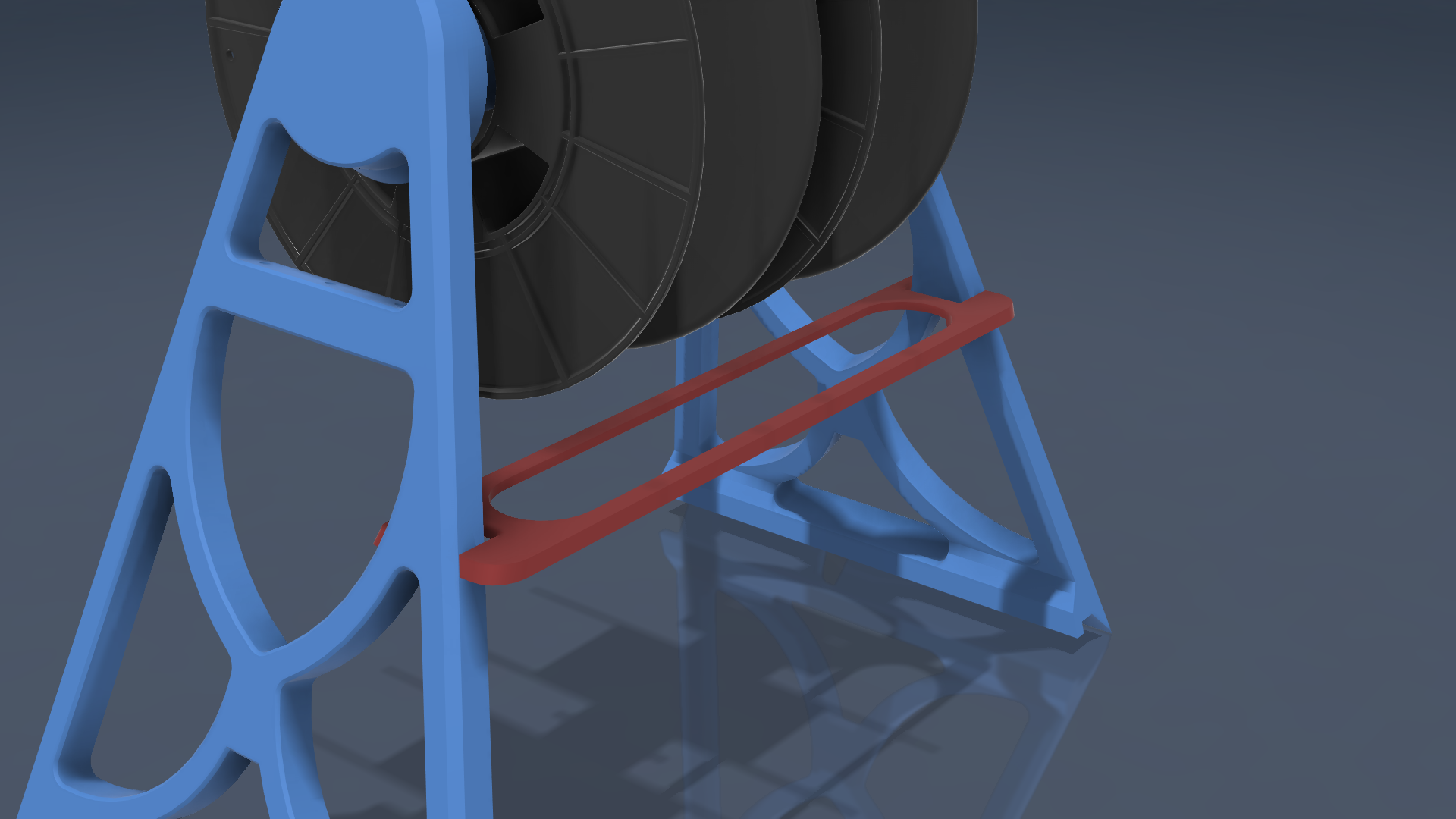 K1C & K1 - Dual Spool over head mount (For TPU and Manual Colour changes) — miniatura 4